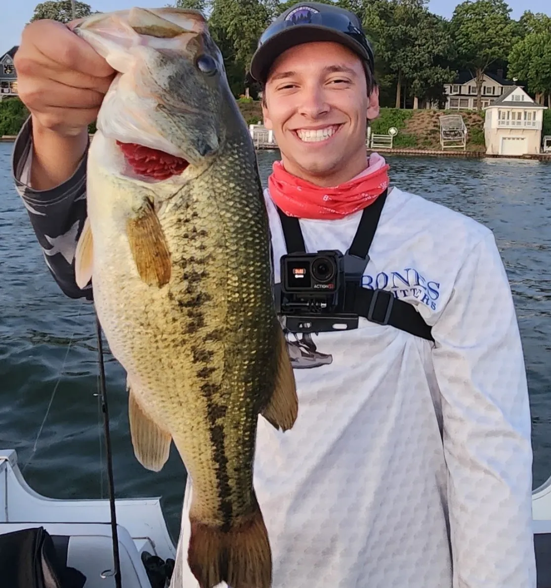 Tyler with a big fish